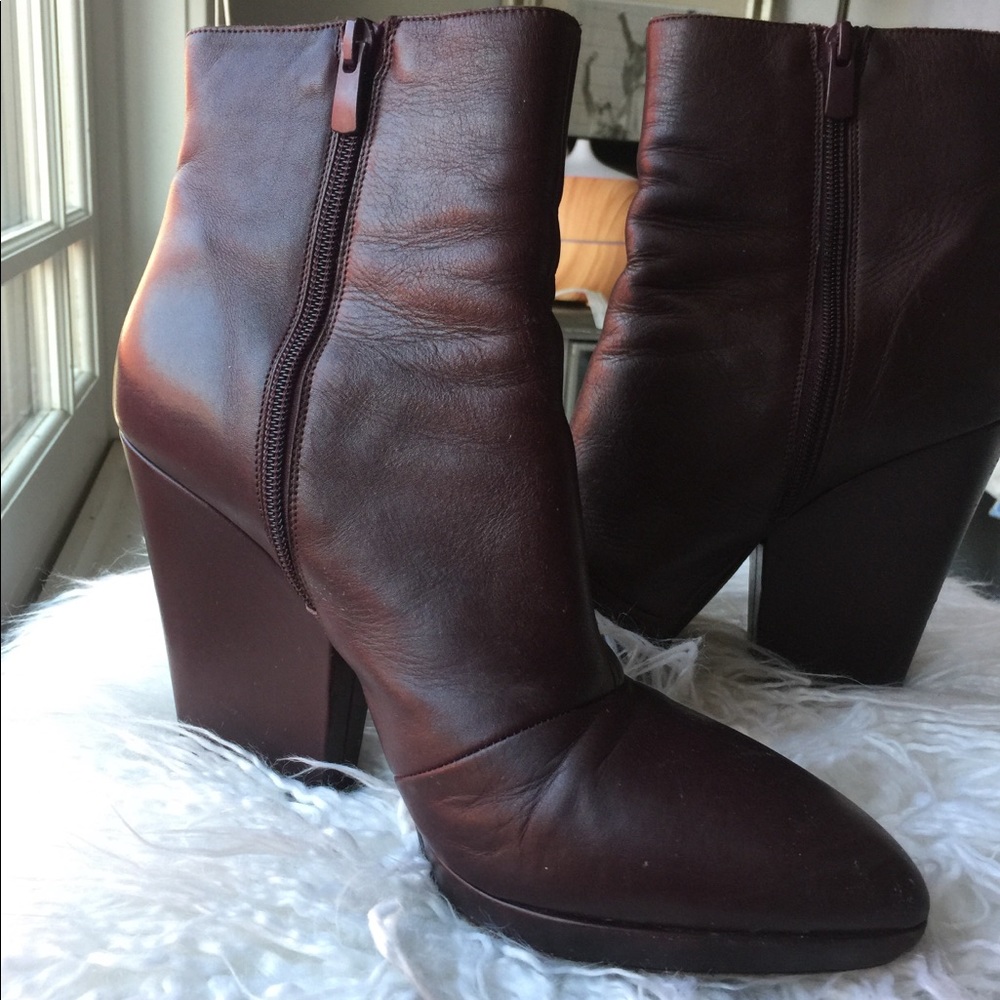 Fabulous stunning Vince oxblood boots - Picture 2 of 8